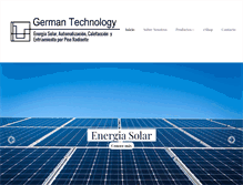 Tablet Screenshot of germantechnology.com.mx